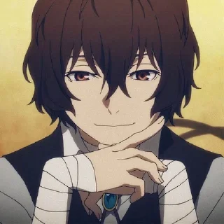 🌟 emoji જ⁀➴ Osamu Dazai ◈ @KesitoMania Telegram sticker 12 of 120