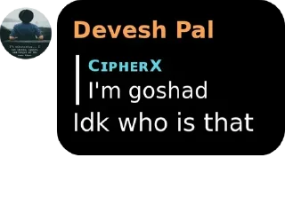 Sticker from @Hackintush's Pack 2