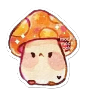 🍄 emoji Tiny neg Telegram sticker 23 of 78