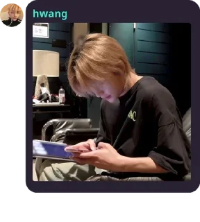 🥰 emoji hwang Telegram sticker 12 of 20