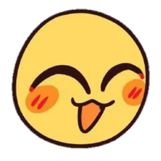 😄 emoji Наклейки Telegram sticker 14 of 47