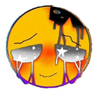 😢 emoji Наклейки Telegram sticker 6 of 47