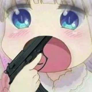 🔫 emoji Kanna Telegram sticker 9 of 76