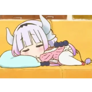 😴 emoji Kanna Telegram sticker 5 of 76