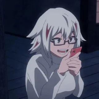 🌟 emoji Анж | Фуюми Тодороки. Telegram sticker 20 of 72