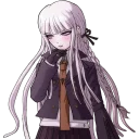 😚 emoji Kyoko Kirigiri Telegram sticker 5 of 13