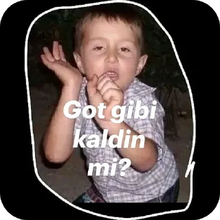 Sticker from @.