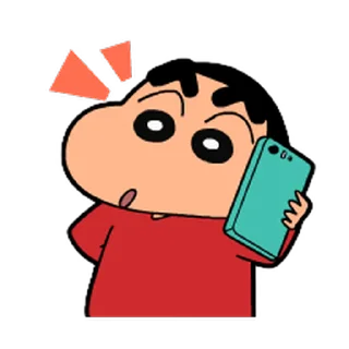 🤫 emoji 蜡笔小新✈️飞机会员代开 @piya Telegram sticker 7 of 31