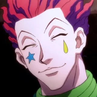 🌟 emoji 🃎˚∘⃞┆ Hisoka ♢ @KesitoMania Telegram sticker 21 of 120