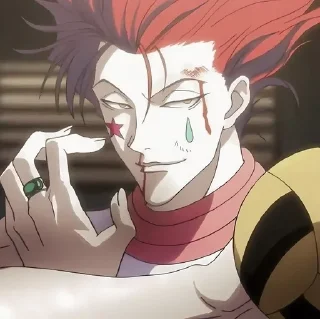 🌟 emoji 🃎˚∘⃞┆ Hisoka ♢ @KesitoMania Telegram sticker 11 of 120