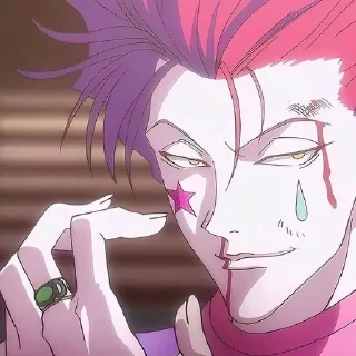 🌟 emoji 🃎˚∘⃞┆ Hisoka ♢ @KesitoMania Telegram sticker 19 of 120