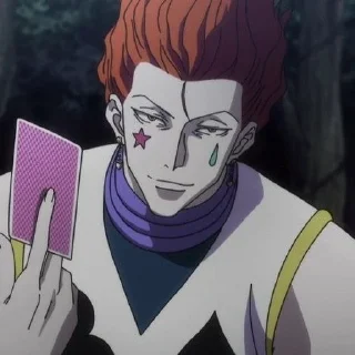 🌟 emoji 🃎˚∘⃞┆ Hisoka ♢ @KesitoMania Telegram sticker 15 of 120