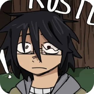 😨 emoji Shiro sfa | @pwyo0 Telegram sticker 21 of 70