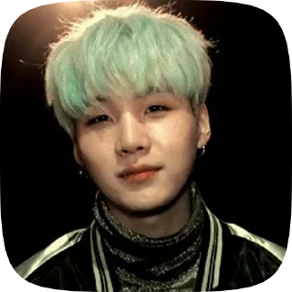 🌟 emoji SUGA Mint @aboutsk Telegram sticker 7 of 50