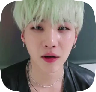 🌟 emoji SUGA Mint @aboutsk Telegram sticker 14 of 50