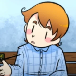 😐 emoji Gregory Thimblethumb nya (@unemwe) Telegram sticker 18 of 120