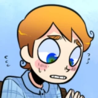 😓 emoji Gregory Thimblethumb nya (@unemwe) Telegram sticker 19 of 120