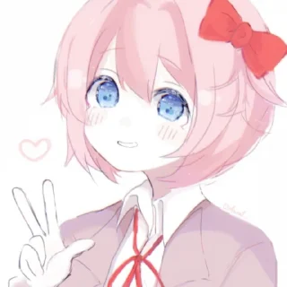 🎀 emoji 𝑺𝒂𝒚𝒐𝒓𝒊 @m0ffuru Telegram sticker 5 of 38