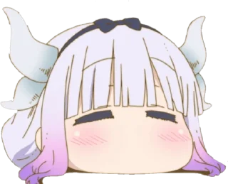 😪 emoji Kanna Chan Telegram sticker 13 of 13