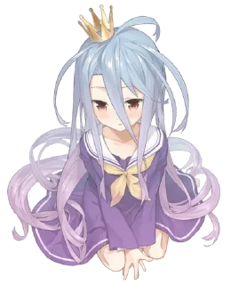 🌟 emoji ♛⃞▒  Shiro 𑁍ࠬܓ @KesitoMania Telegram sticker 6 of 105