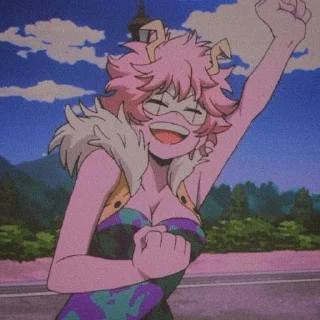 😄 emoji Мина Ашидо Telegram sticker 5 of 39