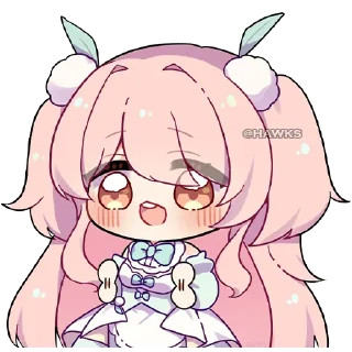 😳 emoji Random Chibi 4 (@TodorokiShouto) Telegram sticker 7 of 120