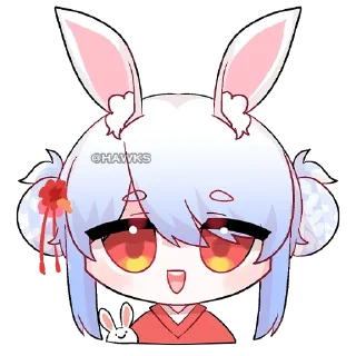 😀 emoji Random Chibi 4 (@TodorokiShouto) Telegram sticker 17 of 120