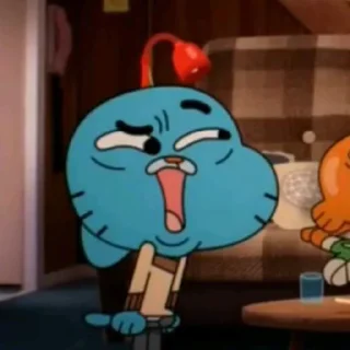 🤨 emoji Gumball Telegram sticker 6 of 120