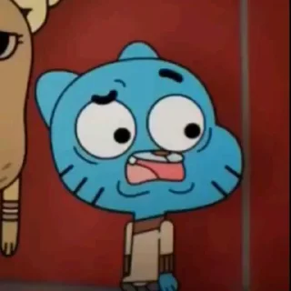 😟 emoji Gumball Telegram sticker 18 of 120