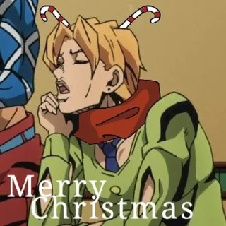 🎅 emoji Джоджо Telegram sticker 19 of 65
