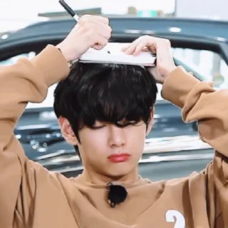 ❤ emoji Taehyung Telegram sticker 6 of 30