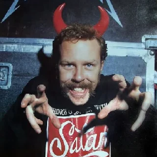😈 emoji MetallicA by me Telegram sticker 19 of 118