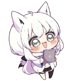 😳 emoji Random Chibi (@TodorokiShouto) Telegram sticker 7 of 120