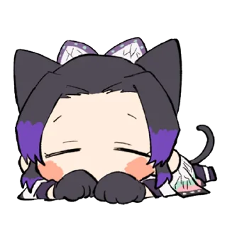 😴 emoji Random Chibi (@TodorokiShouto) Telegram sticker 21 of 120