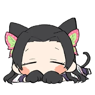 😴 emoji Random Chibi (@TodorokiShouto) Telegram sticker 23 of 120