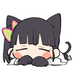 😴 emoji Random Chibi (@TodorokiShouto) Telegram sticker 24 of 120