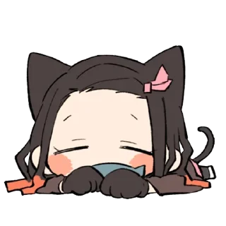 😴 emoji Random Chibi (@TodorokiShouto) Telegram sticker 22 of 120