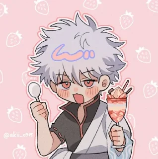 🌟 emoji ♫⃝⬤◯ Gintama // @KesitoMania Telegram sticker 15 of 120