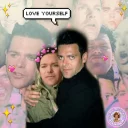👨‍❤️‍💋‍👨 emoji Rammstein 🔥🖤 Telegram sticker 12 of 41