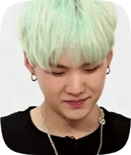 🌟 emoji SUGA Mint @aboutsk Telegram sticker 22 of 50