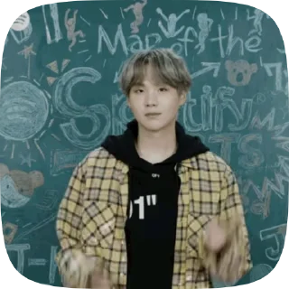 Sticker from SUGA @aboutsk