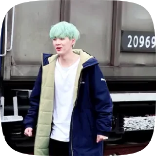 🌟 emoji SUGA Mint @aboutsk Telegram sticker 11 of 50