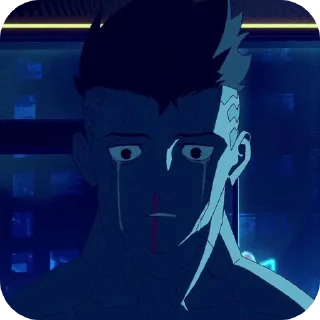 👍 emoji Cyberpunk Edgerunners | Gun_Slayer49 Telegram sticker 23 of 57
