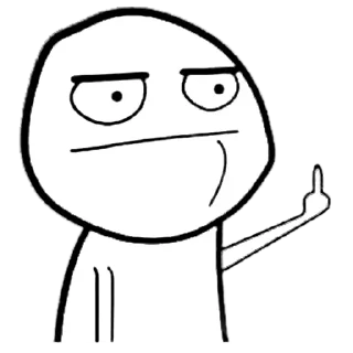 🖕 emoji V 4 | @BriefBoy | @Sulfux Telegram sticker 4 of 119