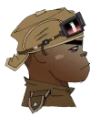 😑 emoji Gorillaz Telegram sticker 19 of 33