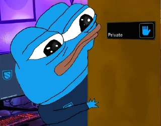 🤚 emoji $SENT MEMEGOD II Telegram sticker 14 of 120