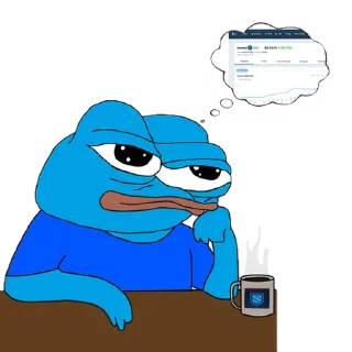 💭 emoji $SENT Memegod Telegram sticker 7 of 118