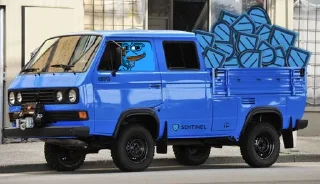 🚚 emoji $SENT Memegod Telegram sticker 8 of 118
