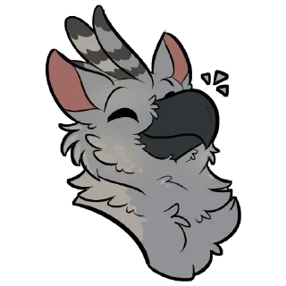 🙂 emoji Sir Squawk's Stickers Telegram sticker 16 of 55