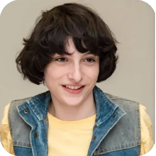 🫥 emoji Finn Wolfhard🫦 Telegram sticker 5 of 58